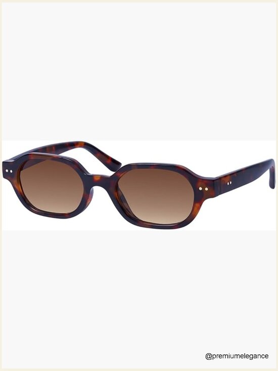 Retro Hexagon Sunglasses Trendy Small Face UV400 Protection main image 7